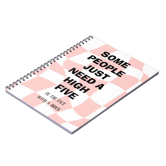 Sarcastic Spiral Notebook (Left Side)