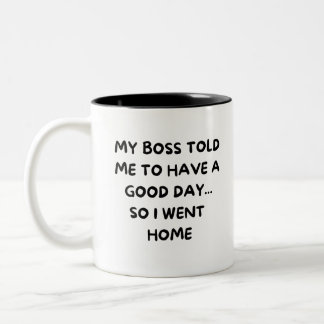 Sarcastic Work Escape: Home Sweet Home Mug