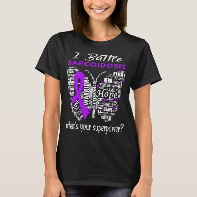 Sarcoidose Awareness Month Ribbon Gifts T-Shirt (Front)