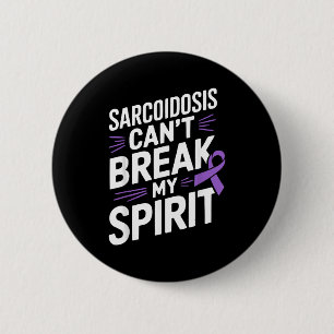 Sarcoidosis Awareness Disease Disability Purple Ri 6 Cm Round Badge