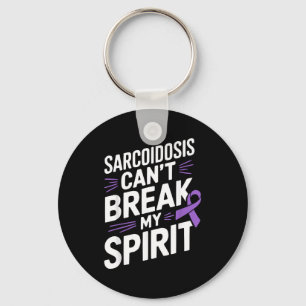 Sarcoidosis Awareness Disease Disability Purple Ri Key Ring