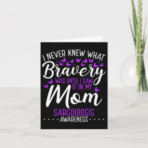 Sarcoidosis Awareness Mum Mothers Day Warrior Surv Card