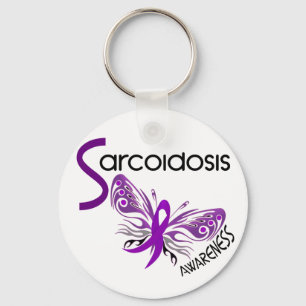 Sarcoidosis BUTTERFLY 3.1 Key Ring