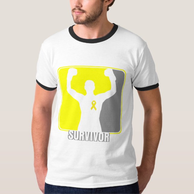 Sarcoma Cancer Winning Survivor T-Shirt (Front)