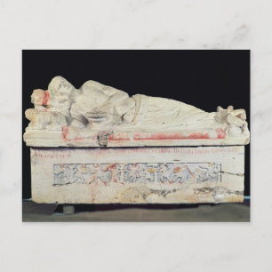 Sarcophagus, Etruscan Postcard