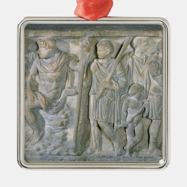 Sarcophagus Metal Tree Decoration (Front)