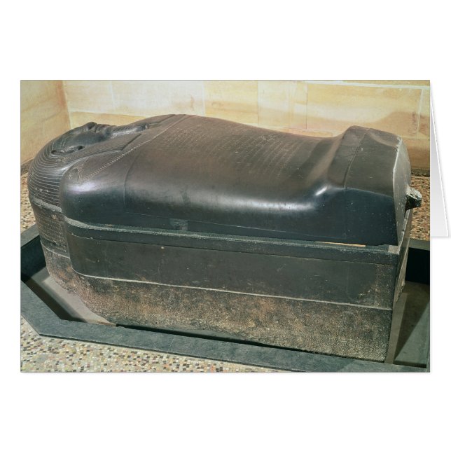 Sarcophagus of Eshmunazar, King of Sidon (Front Horizontal)