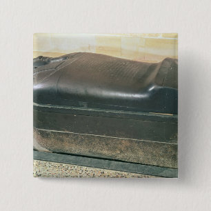 Sarcophagus of Eshmunazar, King of Sidon 15 Cm Square Badge