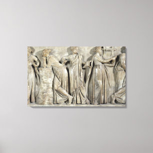 Sarcophagus of the Muses Canvas Print