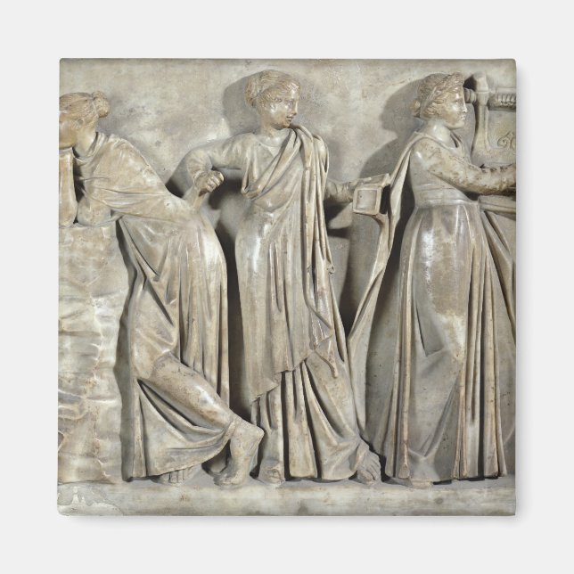 Sarcophagus of the Muses Magnet (Front)
