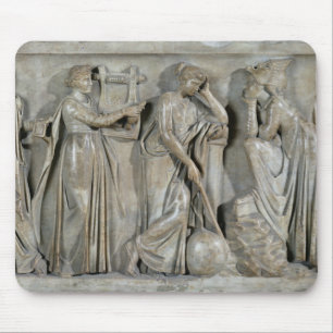 Sarcophagus of the Muses Mouse Pad