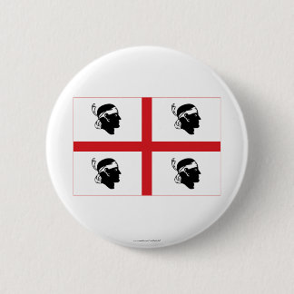 Sardegna flag 6 cm round badge