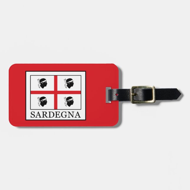 Sardegna Luggage Tag (Front Horizontal)