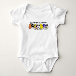 Sardine Cats Baby Bodysuit