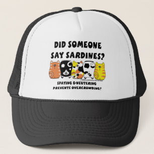 Sardine Cats Trucker Hat