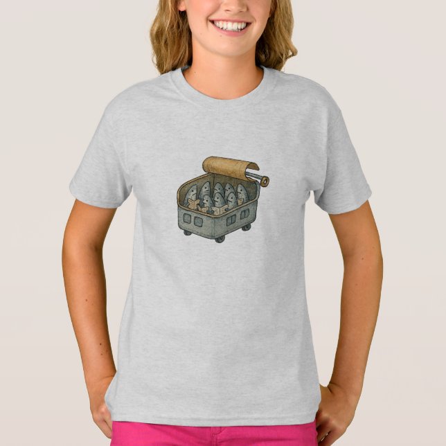 Sardine Subway Ride T-Shirt (Front)
