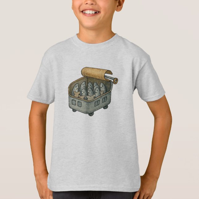 Sardine Subway Ride T-Shirt (Front)
