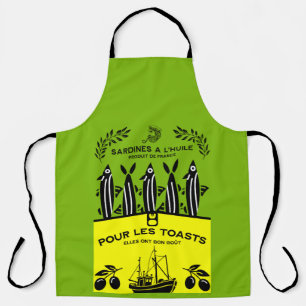 Sardinecore Vintage Kitchen Apron