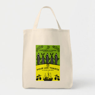Sardinecore Vintage Kitchen Tote Bag