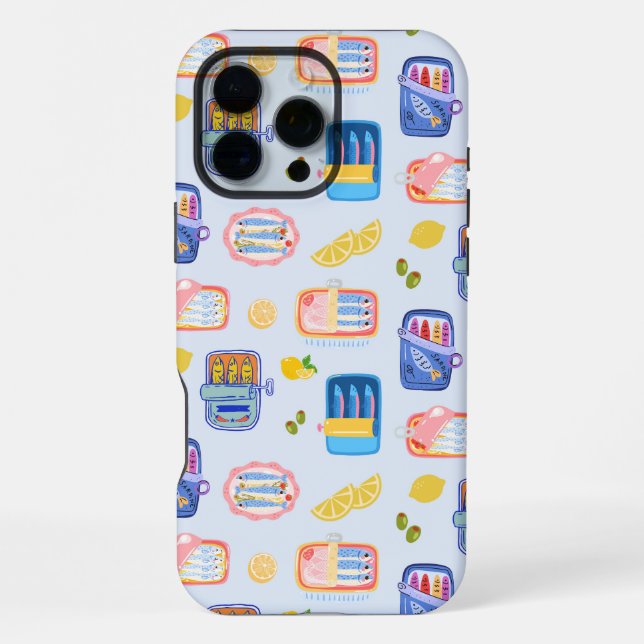 Sardines and Lemons iPhone Case (Back)