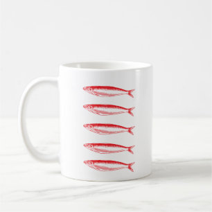 Sardines Fish Fisherman Coffee Mug