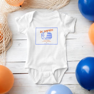 Sardines Fish Twins Triplets Multiples Baby Shower Baby Bodysuit