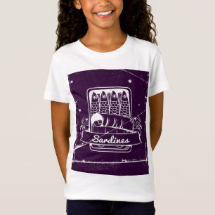 Sardines in a tin Distressed T-Shirt