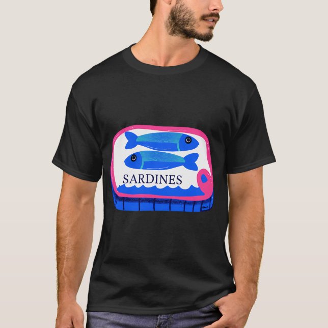 Sardines in a tin T-Shirt (Front)