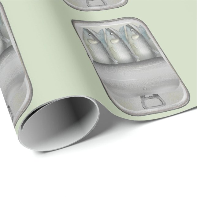 Sardines in a tin wrapping paper (Roll Corner)
