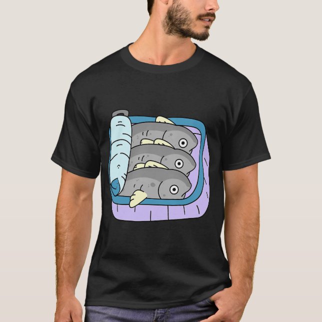 sardines in tin T-Shirt (Front)