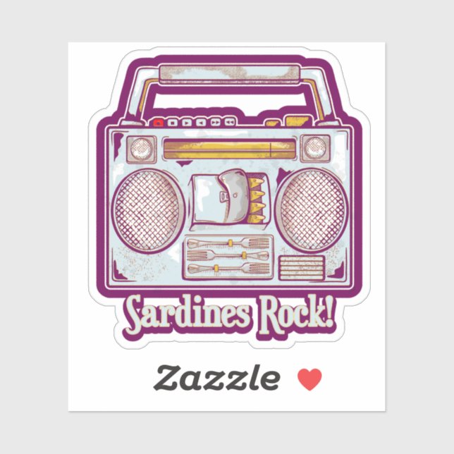 Sardines Rock Funny 80's Stereo (Sheet)