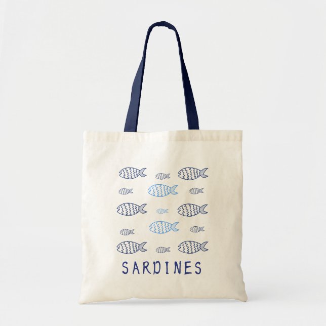 Sardines Tote Bag (Front)