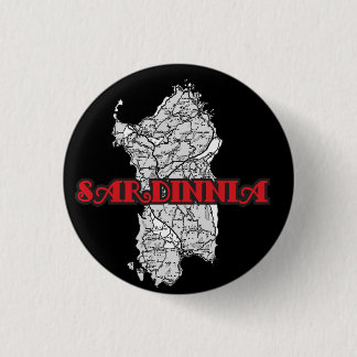 Sardinia 3 Cm Round Badge