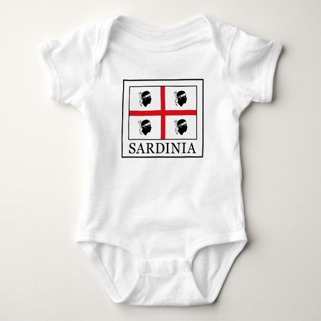 Sardinia Baby Bodysuit (Front)