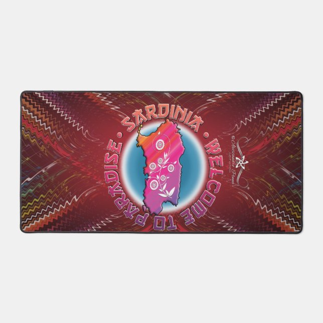 Sardinia Desk Mat (Front)