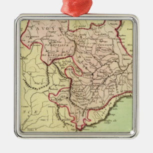 Sardinia, France, Italy Metal Tree Decoration