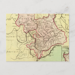 Sardinia, France, Italy Postcard