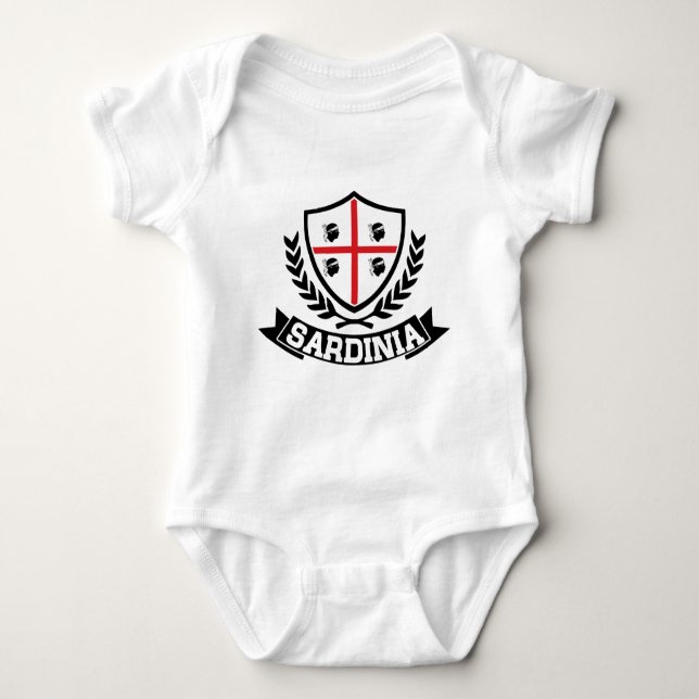 Sardinia Italia Baby Bodysuit (Front)