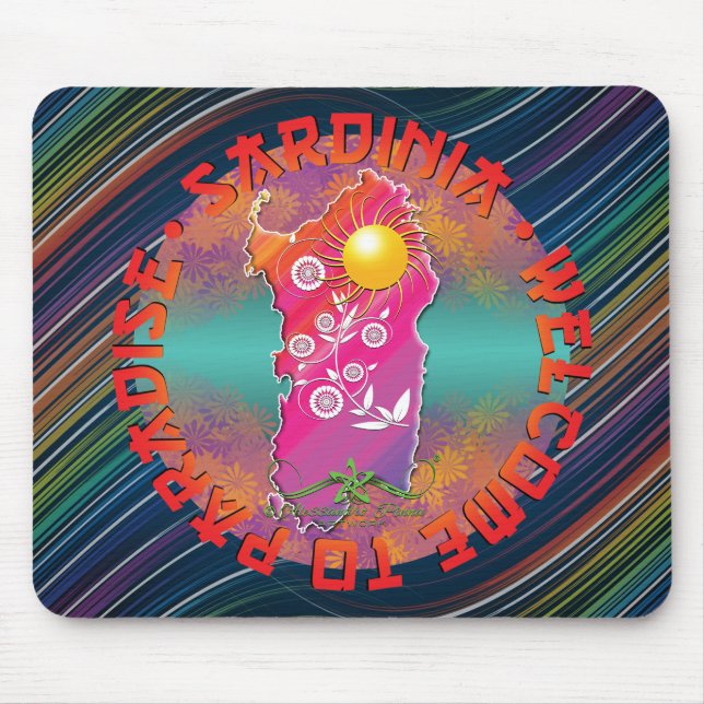 Sardinia Mouse Pad (Front)