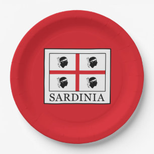 Sardinia Paper Plate