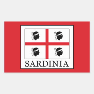 Sardinia Rectangular Sticker