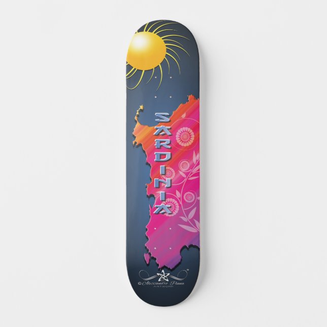Sardinia Skateboard (Front)