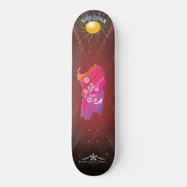 Sardinia Skateboard (Front)
