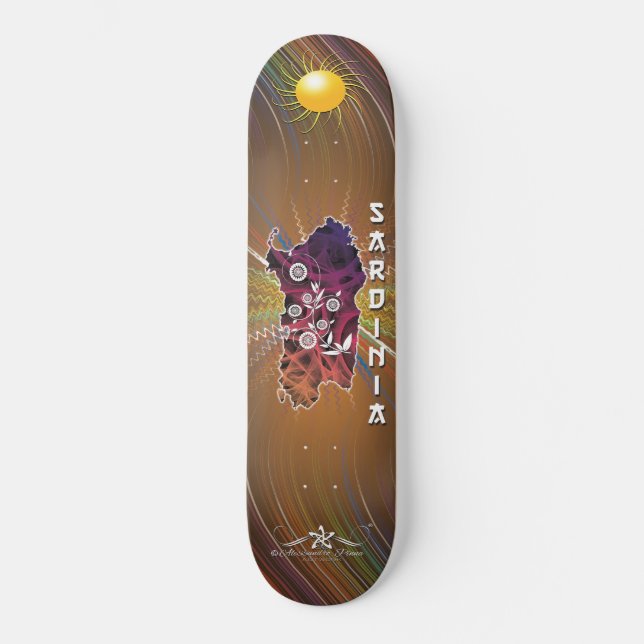 Sardinia Skateboard (Front)