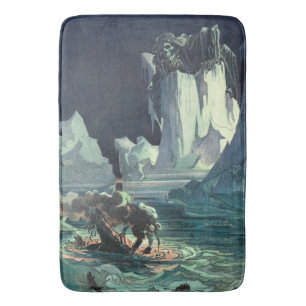 Sargasso Sea Grim Reaper & Sinking of Titanic Bath Mat
