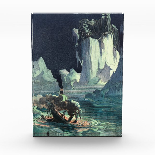 Sargasso Sea Grim Reaper & Sinking of Titanic Photo Block (Front)