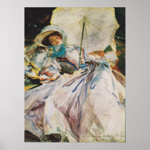 Sargent - Dame Mit Sonnenschirm 1900 Poster