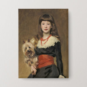 Sargent Girl with Dog Beatrice Townsend Portrait