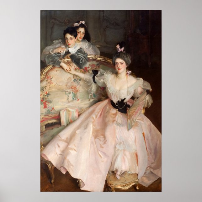 Sargent - Mrs Carl Meyer And Her Children Poster (Front)