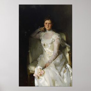 Sargent - Mrs. Joshua Montgomery Sears (Sarah) Poster